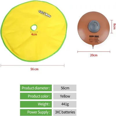 IntiMeg Jouets pour chats Circuit