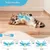 FurryFusion Jouet Oiseau interactif et rechargeable pour chat