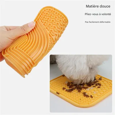FurryFusion Tapis de lechage pour chien