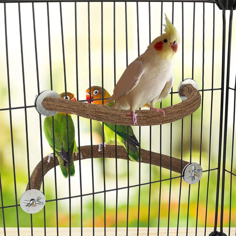 FurryFusion Perchoir pour oiseau