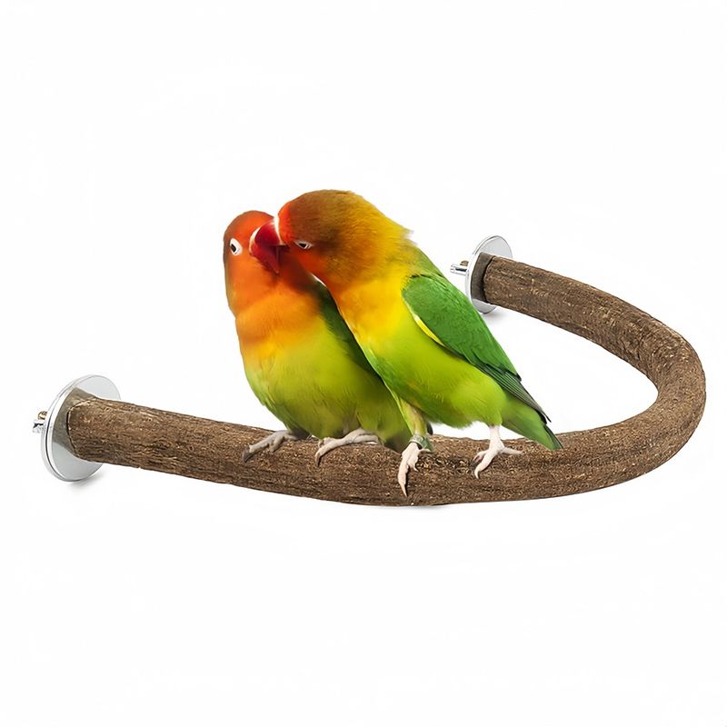 FurryFusion Perchoir pour oiseau