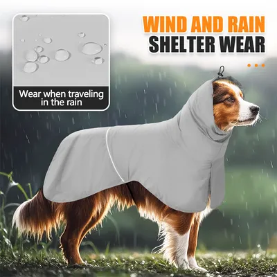 Petopia imperméable UV Chien Anti-Pluie Respirante