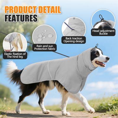 Petopia imperméable UV Chien Anti-Pluie Respirante