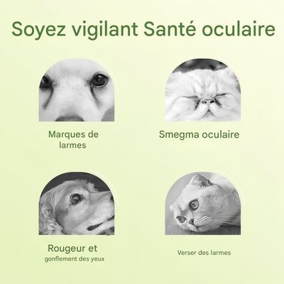 PetPlanet Lingettes de nettoyage des yeux pour animaux de compagnie