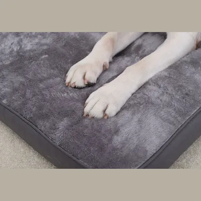Petopia Coussin pour chien Polaire Anti-Griffes
