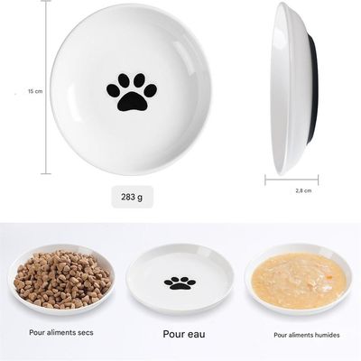 IntiMeg Gamelles en céramique pour chat