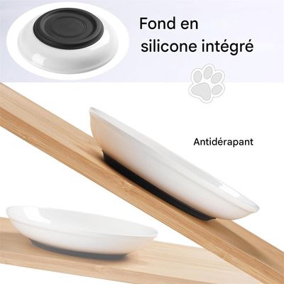 IntiMeg Gamelles en céramique pour chat