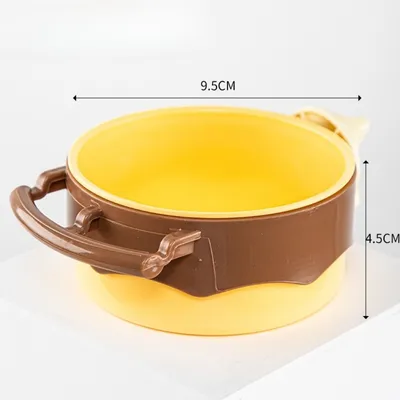 FurryFusion Bol pour perroquet avec porte-gobelet