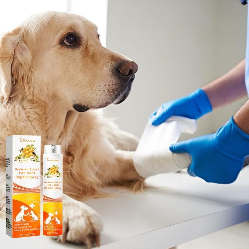 FurryFusion Spray réparateur d'articulations pour animaux de compagnie