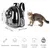 Petopia Sac à dos Sightseeing pour chien et chat