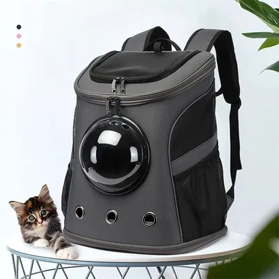 Petopia Sac à dos de transport pour chien et chat- Bulle Transparente