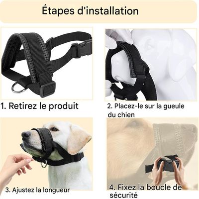 FurryFusion Muselière pour chien
