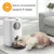 IntiMeg Distributeur de croquettes automatique pour chat IntiMeg Distributeur de croquettes automatique pour chat
