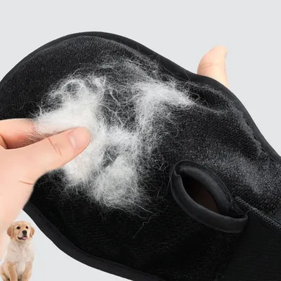 FurryFusion Gants de toilettage pour chien