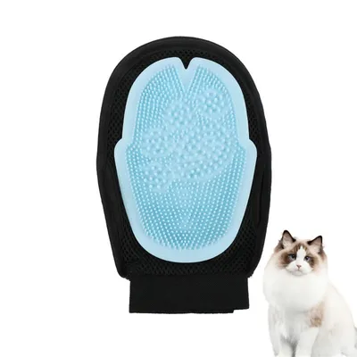 FurryFusion Gants de toilettage pour chien