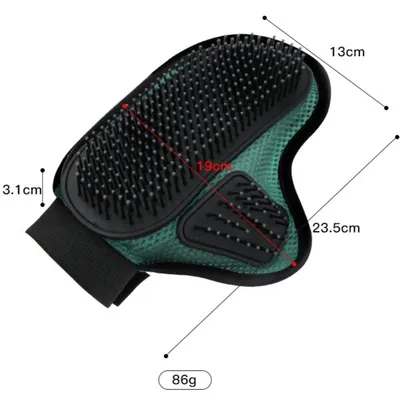 FurryFusion Gants de toilettage pour chats et chiens