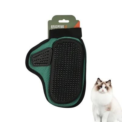 FurryFusion Gants de toilettage pour chats et chiens