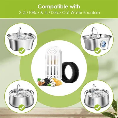 Petopia Filtres de rechange pour fontaine