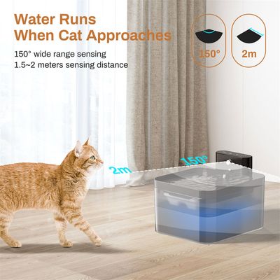 Petopia Fontaine à eau sans fil pour chat