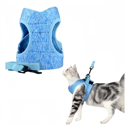 FurryFusion Harnais de traction avec corde pour chat FurryFusion Harnais de traction avec corde pour chat