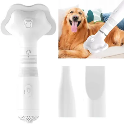 UAMLY Peigne à air chaud pour chien