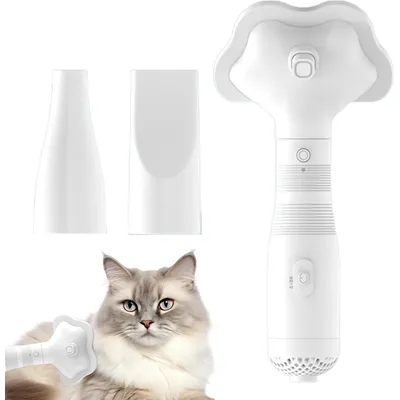 UAMLY Peigne à air chaud pour chien