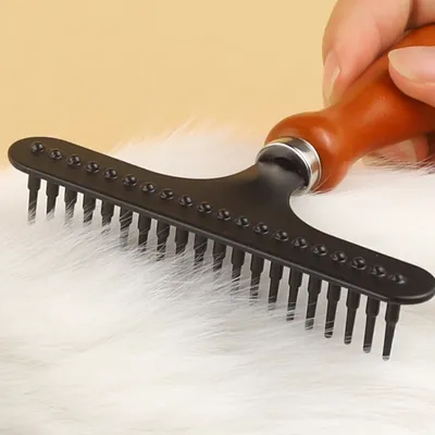 FurryFusion Brosse de toilettage pour chien