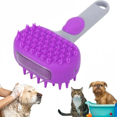 FurryFusion Brosse de bain pour chien