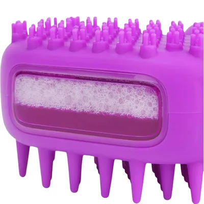 FurryFusion Brosse de bain pour chien
