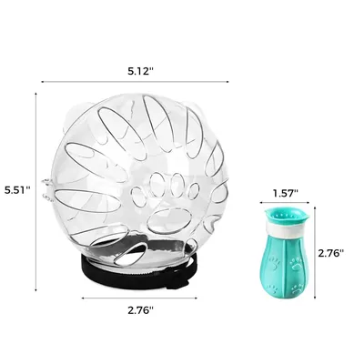 UAMLY Masque de tête et couvre-pieds Cat Space