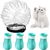 UAMLY Masque de tête et couvre-pieds Cat Space