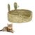 FurryFusion Lit pour chat en paille