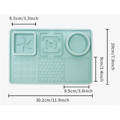 IntiMeg Tapis anti - fuite en silicone pour chien