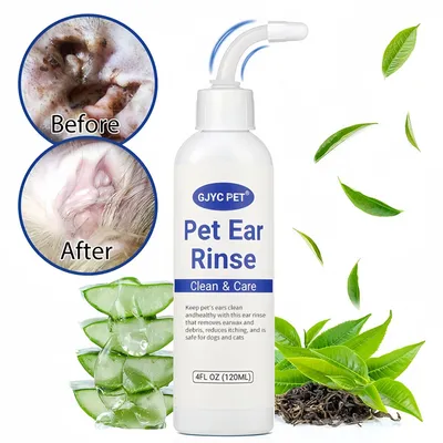 FurryFusion Liquide pour nettoyer les oreilles des animaux de compagnie FurryFusion Liquide pour nettoyer les oreilles des animaux de compagnie