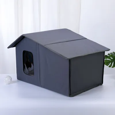 UAMLY Maison pour chat d'extérieur
