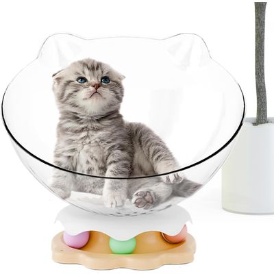 UAMLY Lit transparent pour chat