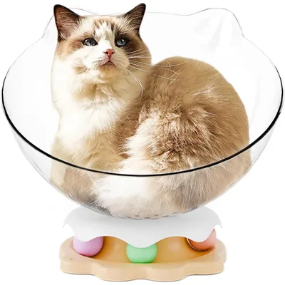 UAMLY Lit transparent pour chat