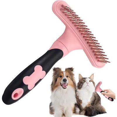 PurrfectFun Rastrillo et Brosse d'Entretien pour Animaux de Compagnie