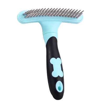 PurrfectFun Rastrillo et Brosse d'Entretien pour Animaux de Compagnie