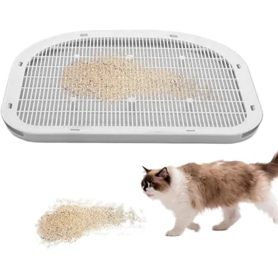 UAMLY Alfombrilla para arenero de gato
