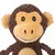 FurryFusion Peluche singe pour chien