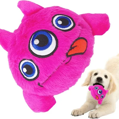 FurryFusion Balle en peluche pour chien