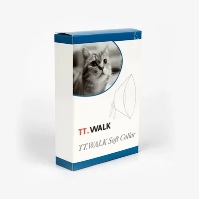 FurryFusion Collier anti-morsure en non-tissé pour chat