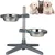 IntiMeg Lot de 2 gamelles surélevées pour chien IntiMeg Lot de 2 gamelles surélevées pour chien
