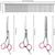 IntiMeg Ensemble de ciseaux de toilettage pour chien IntiMeg Ensemble de ciseaux de toilettage pour chien