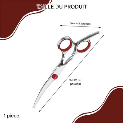 IntiMeg Ciseaux de toilettage pour chien