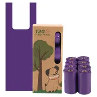 FurryFusion Bolsas para excrementos de perro, 120 unidades