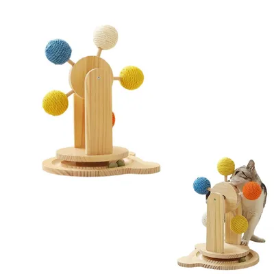 FurryFusion Jouet pour chat Grande Roue