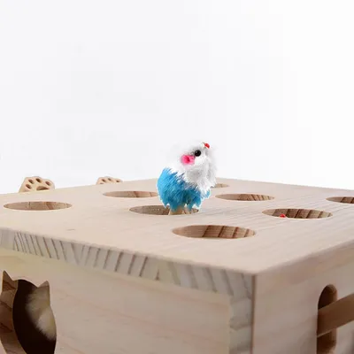 UAMLY Jouet pour chat Whack-a-Mole