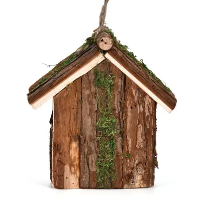 FurryFusion nid d'oiseau en bois